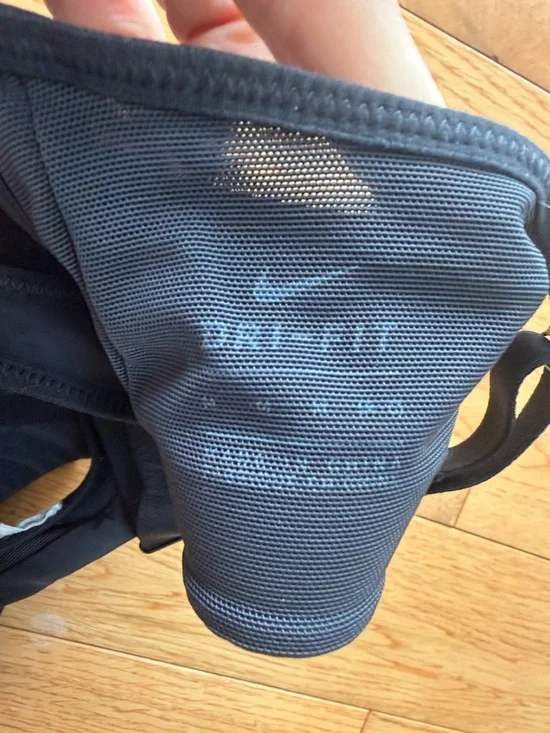 Nike Black Padded Racerback Sports Bra with Ventilation - Picture 4 of 4